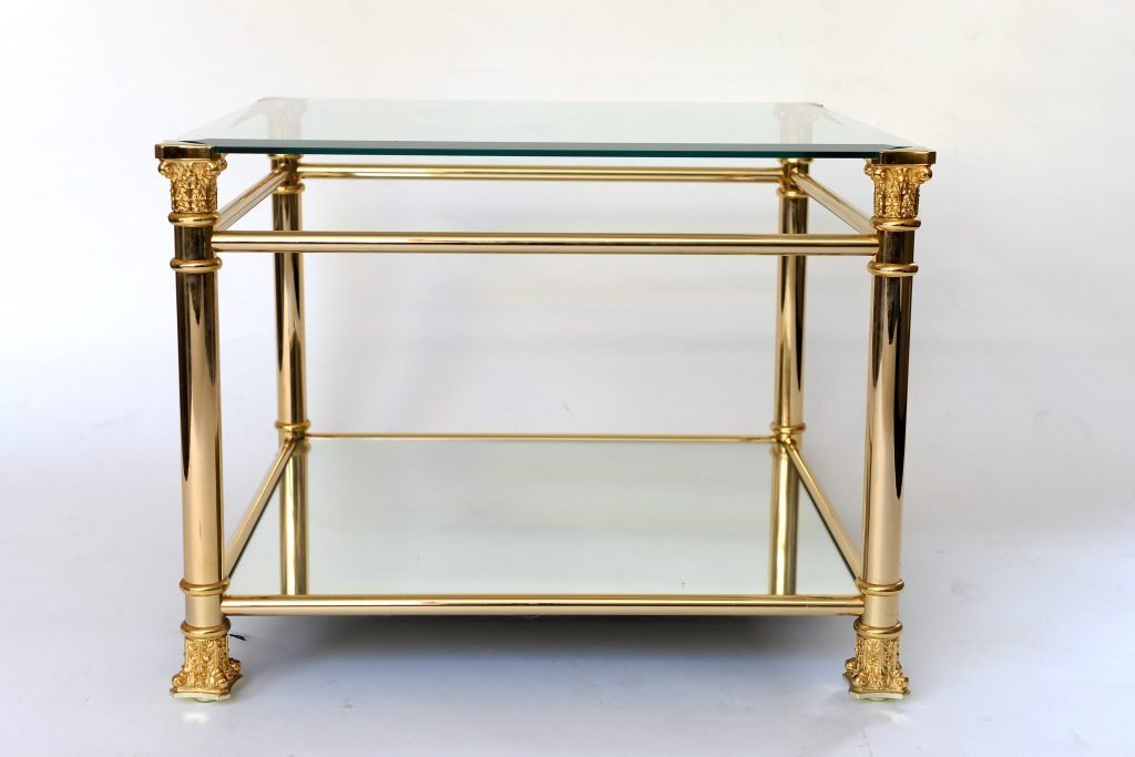 Hollywood Regency Coffee Table, Side Table, 1970s | Retro Station
