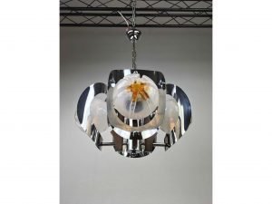 Mazegga Hanglamp Murano Glas, Italië, 1960s