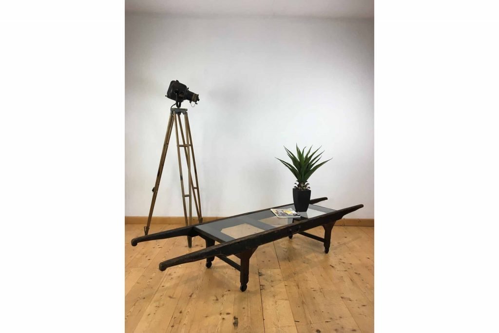 Army Stretcher Coffee Table Retro Station