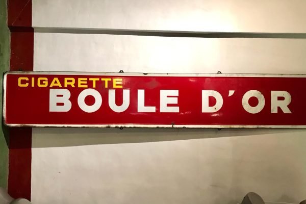Porcelain Boule D'or Sign, 1952, O.Warland - Image 2