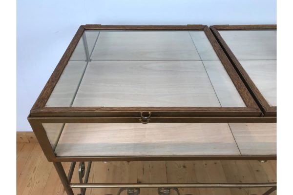 Toonbank uit Glas en Metaal, Juwelen Vitrine, 1950s - Afbeelding 14