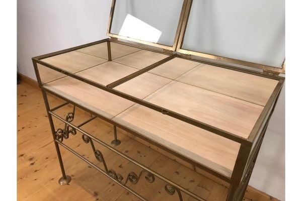 Toonbank uit Glas en Metaal, Juwelen Vitrine, 1950s - Afbeelding 18