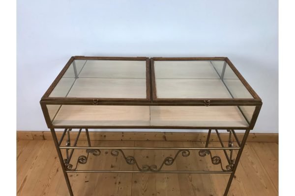 Toonbank uit Glas en Metaal, Juwelen Vitrine, 1950s - Afbeelding 13