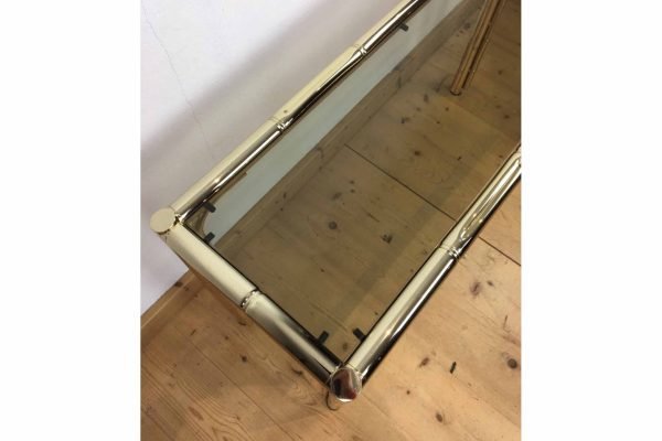 Metalen Muurtafel met Bamboe Look - Afbeelding 11
