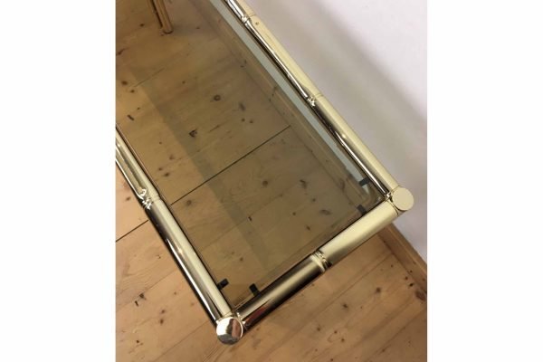Metalen Muurtafel met Bamboe Look - Afbeelding 9