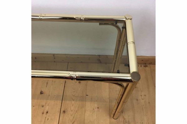 Metalen Muurtafel met Bamboe Look - Afbeelding 6