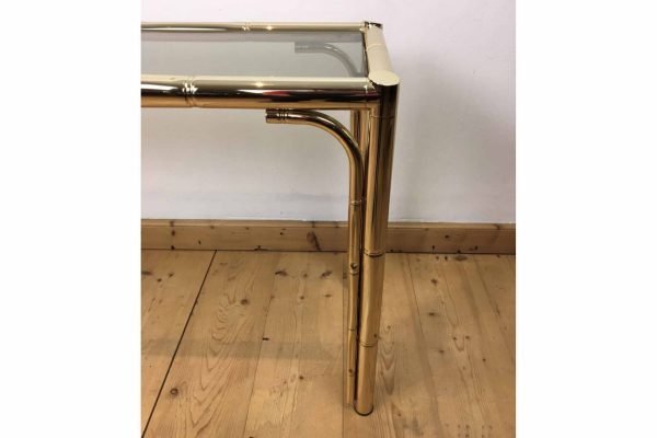 Metalen Muurtafel met Bamboe Look - Afbeelding 7
