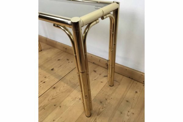 Metalen Muurtafel met Bamboe Look - Afbeelding 8