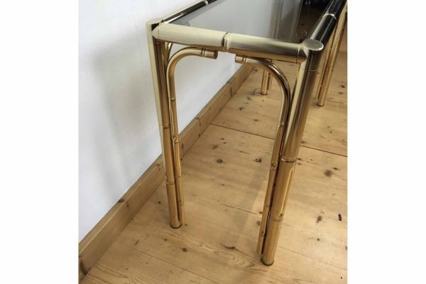 Metalen Muurtafel met Bamboe Look - Afbeelding 10