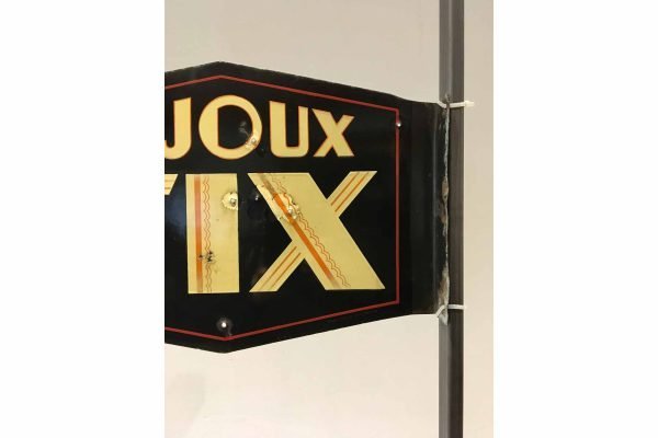 Dubbelzijdig emaillebord Bijoux Fix Frankrijk 1950s - Afbeelding 10