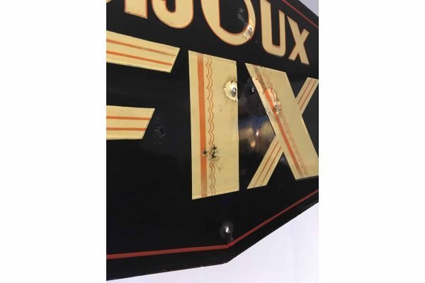 Dubbelzijdig emaillebord Bijoux Fix Frankrijk 1950s - Afbeelding 11
