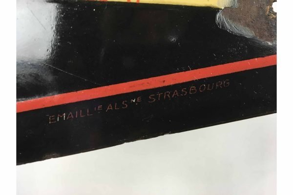 Dubbelzijdig emaillebord Bijoux Fix Frankrijk 1950s - Afbeelding 5