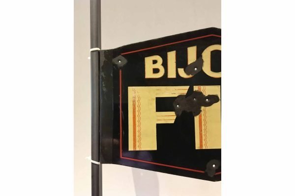 Dubbelzijdig emaillebord Bijoux Fix Frankrijk 1950s - Afbeelding 6