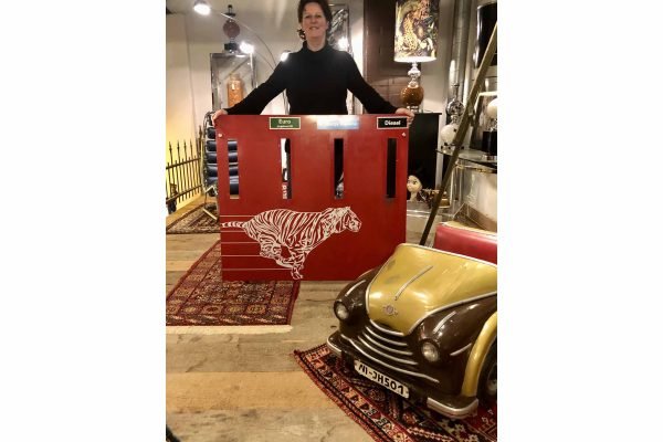 Vintage Esso reclamebord met tijger - Afbeelding 4