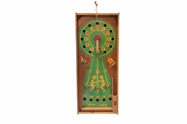 Vintage Houten Tafel Flipperkastje