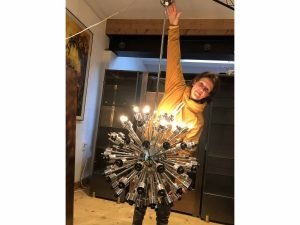 XL Sputnik Lamp Staff Leuchten