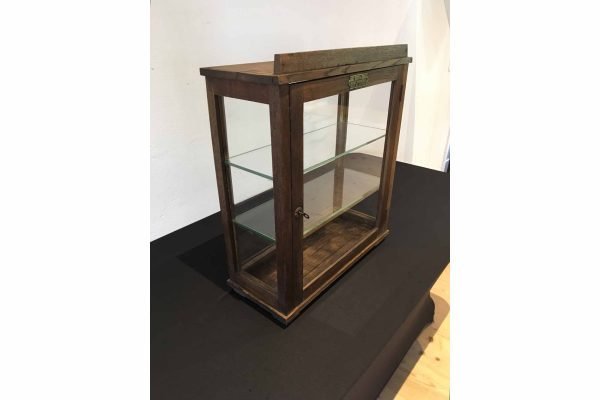 Kleine Toonbank Vitrine uit Hout en Glas - Afbeelding 6