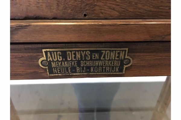 Kleine Toonbank Vitrine uit Hout en Glas - Afbeelding 5